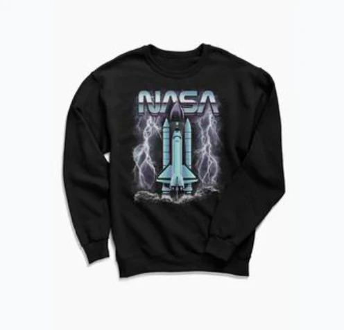 Urban Outfitters | NASA Lightning Strike Crew Neck Sweatshirt  7.3折