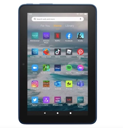 Amazon | Amazon - Fire 7 (2022) 7” tablet with Wi-Fi 16 GB - Denim navy,商家折扣挖宝区,价格¥295