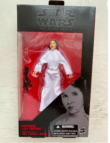 Hasbro | BOXED STAR WARS THE BLACK SERIES #30 PRINCESS LEIA ORGANA ACTION FIGURE HASBRO,商家折扣挖宝区,价格¥90