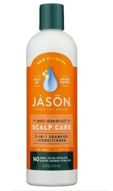 JASON | 【EXP12/24】Anti-Dandruff Scalp Care 2-in-1 Shampoo + Conditioner,商家折扣挖宝区,价格¥70