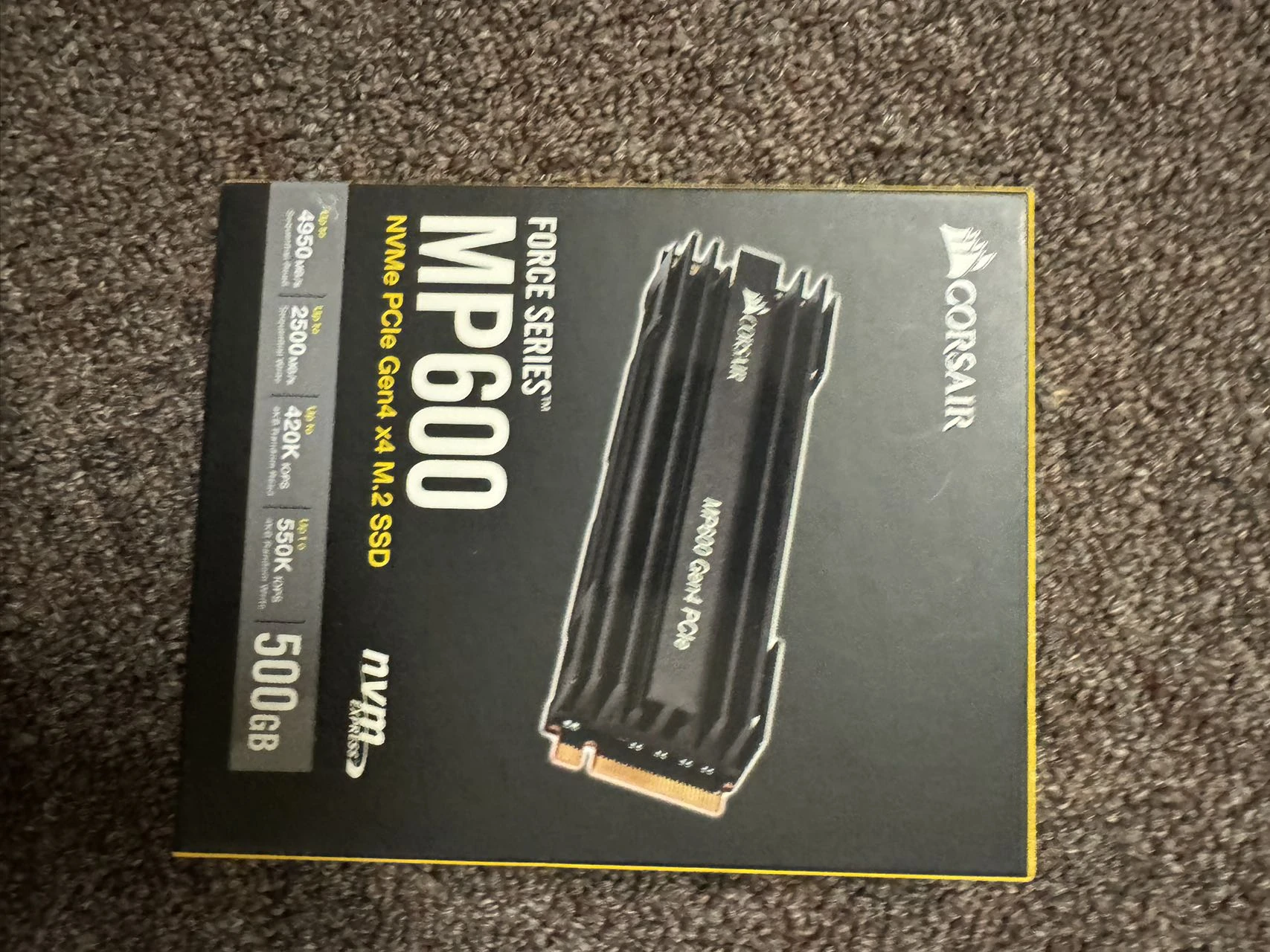 Beyonce | CORSAIR MP600 NVMe PCIe Gen4 x4 M.2 SSD,商家折扣挖宝区,价格¥199