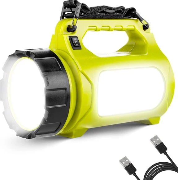 BEYOND | LE Rechargeable LED Camping Lantern, 1000LM, 5 Light Modes, Power Bank, IPX4 Waterproof, Lantern Flashlight for Hurricane Emergency, Hiking, Home and More, USB Cable Included,商家折扣挖宝区,价格¥245