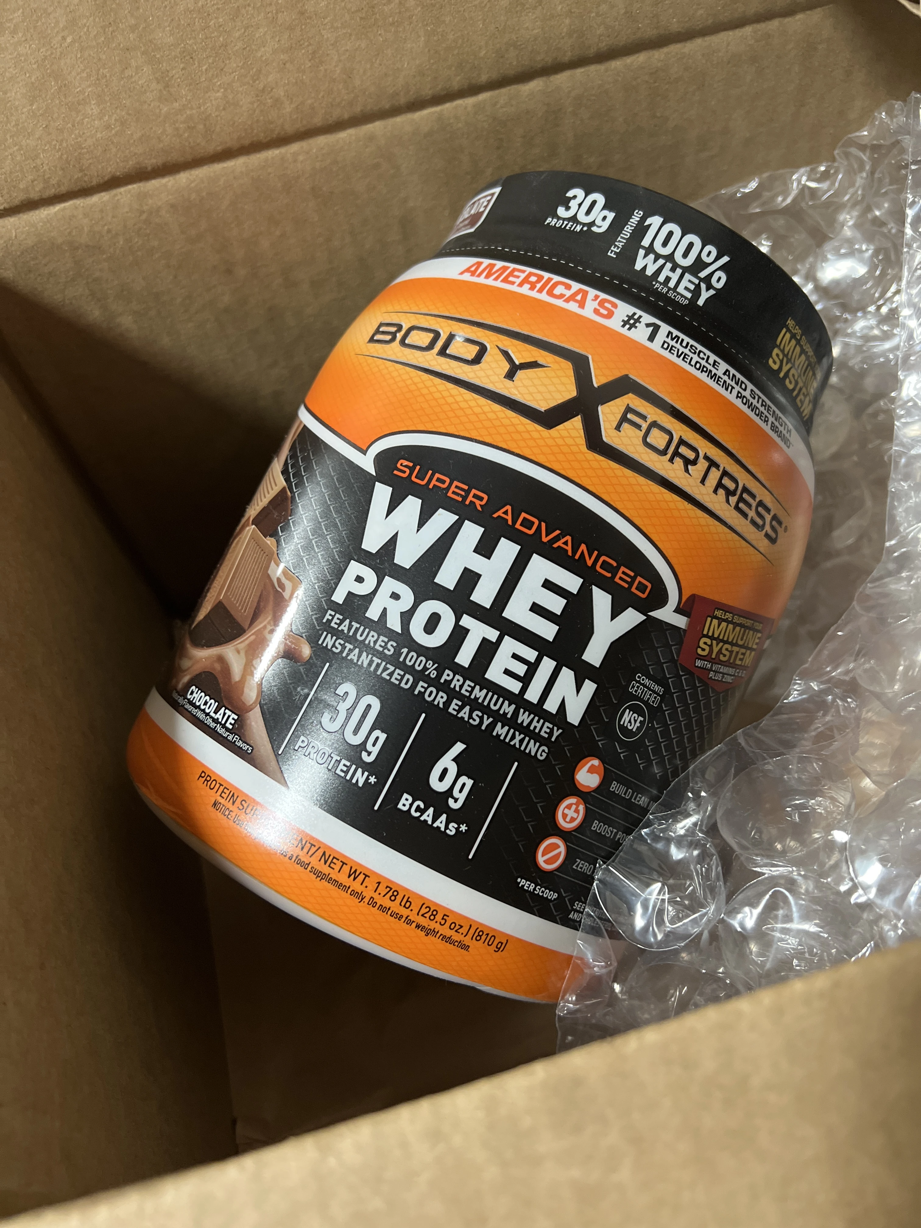 BEYOND | Body Fortress- Super Advanced Whey Protein Powder Chocolate,商家折扣挖宝区,价格¥246