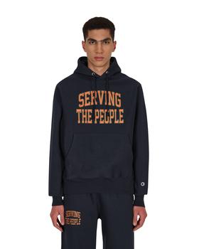 推荐Collegiate Hooded Sweatshirt Blue商品