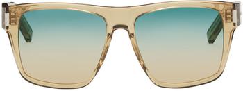 Yves Saint Laurent | Beige SL 424 Sunglasses商品图片,