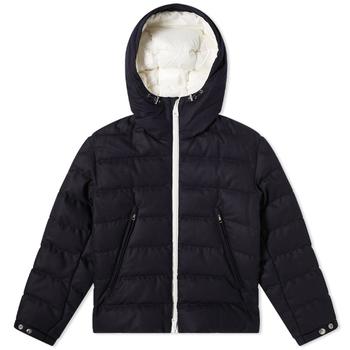 推荐Moncler Vabb Contrast Zip Hooded Down Jacket商品