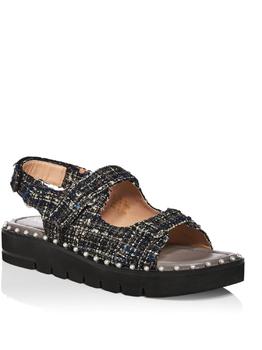 商品Stuart Weitzman | Zoe Lift Womens Leather Slingback Flatform Sandals,商家Premium Outlets,价格¥470图片