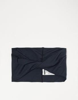 NIKE | Nike Yoga Unisex twisted headband in black商品图片,8.7折×额外9.5折, 额外九五折