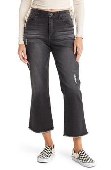 Democracy, Democracy | Ab Technology High Waist Ripped Jeans商品图片 5.7折