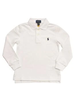 Ralph Lauren | Long-sleeved Pique Polo Shirt,商家Italist,价格¥921