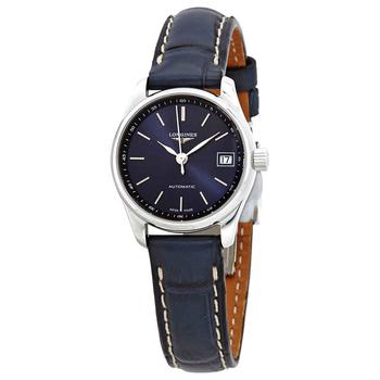 longines master, Longines | Master Automatic Blue Dial Ladies Watch L2.128.4.92.0商品图片 6.8折