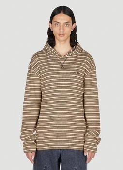 推荐Striped Hooded Sweatshirt商品