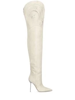 推荐105mm Holly Paloma Thigh-high Boots商品