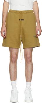 essentials男, Essentials | Khaki Fleece Shorts商品图片 4.6折