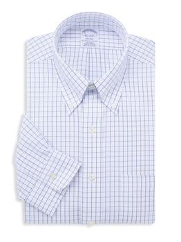 布克兄弟怎么样, Brooks Brothers | Regent-Fit Checked Dress Shirt商品图片 3.8折