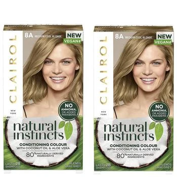 推荐Clairol Natural Instincts Semi-Permanent No Ammonia Vegan Hair Dye Duo (Various Shades)商品