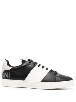 推荐EMPORIO ARMANI Leather sneakers商品