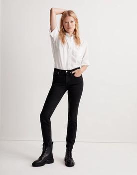 Madewell | Petite Mid-Rise Stovepipe Jeans in Lunar Wash: Instacozy Edition商品图片,