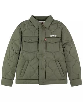 Levi's | Big Boys Quilted Trucker Jacket,商家Macy's,价格¥599