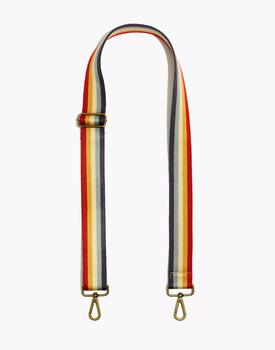 加拿大美德威尔, Madewell | The Crossbody Bag Strap: Rainbow Striped Webbing Edition商品图片 