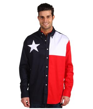 推荐L/S Pieced Texas Flag Shirt商品