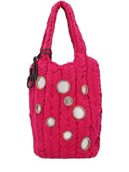 商品JW Anderson | Mirror Knitted Organic Cotton Bag,商家LUISAVIAROMA,价格¥1553图片