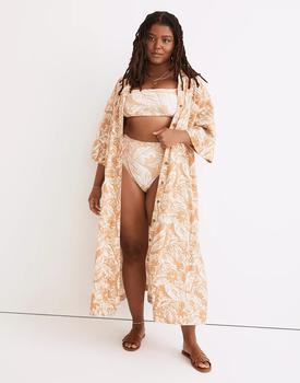 女装Madewell, Madewell | Lightestspun Cover-Up Maxi Shirtdress商品图片 4.5折