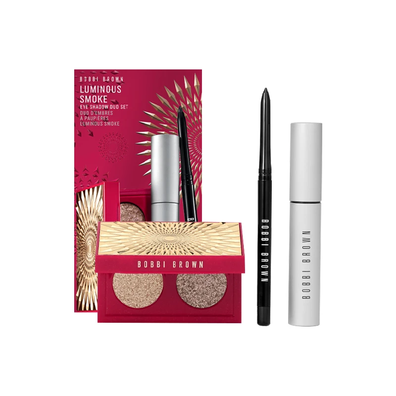 Bobbi Brown | 芭比波朗圣诞限定眼部彩妆套装 双色眼影盘+眼线笔+睫毛膏,商家VP FRANCE,价格¥485