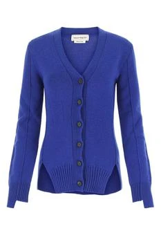 Alexander McQueen | Alexander McQueen Buttoned V-Neck Cardigan 4.9折起