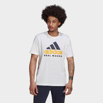 推荐Men's adidas Soccer Real Madrid DNA Graphic T-Shirt商品