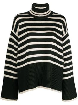 推荐TOTEME - Wool Blend Striped Jumper商品