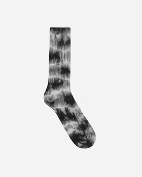 美国stussy, STUSSY | Dyed Ribbed Crew Socks Grey商品图片 额外8.6折, 额外八六折