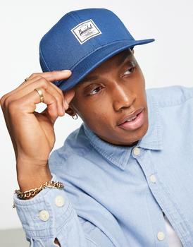 Herschel Supply北京, Herschel Supply | Herschel Supply Co. Whaler 6 panel cap in ensign blue商品图片 7.5折