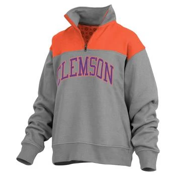 推荐Pressbox Clemson Avon Fleece 3/Zip Jacket - Women's商品