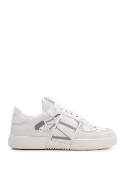 valentino男鞋怎么样, Valentino | VALENTINO 男士白色小牛皮低帮运动鞋 1Y2S0C58-WRQ-22E商品图片 独家减免邮费
