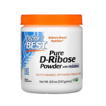 Doctors Best Vitamins | Doctors Best Pure D-Ribose Powder with BioEnergy Ribose, 8.8 Oz商品图片,