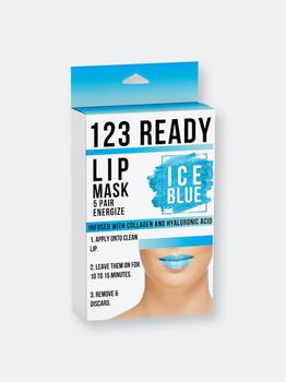 商品ZAQ | 123 Ready Ice Blue Energize Gel Lip Patches 5pc,商家Verishop,价格¥104图片
