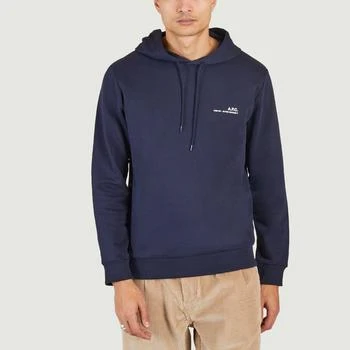 推荐Hoodie item Dark navy APC PARIS商品