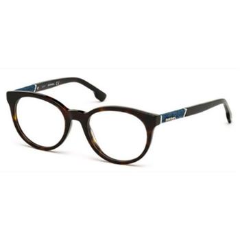 推荐Diesel Mens Tortoise Oval Eyeglass Frames DL5156 052 51商品
