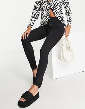 topshop joni, Topshop | Topshop Joni holding power jean in black商品图片 