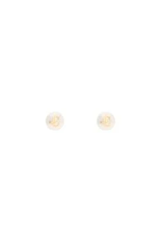 Jimmy Choo | JC Pearl Studs earrings,商家Coltorti Boutique,价格¥1051