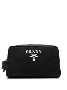 Prada | PRADA Re-Nylon logo wash bag商品图片,7.6折