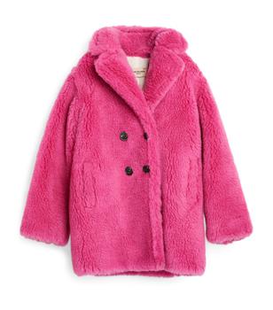 推荐Faux Fur Double-Breasted Coat (4-14 Years)商品