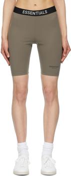 essentials短裤真假, Essentials | Taupe Athletic Bike Shorts商品图片 6.8折