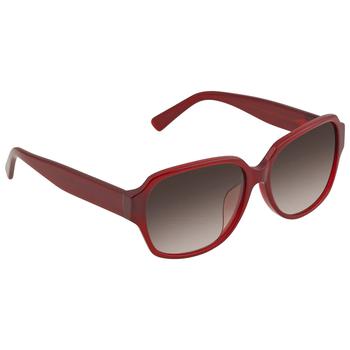 MCM | Bordeaux Rectangular Ladies Sunglasses MCM616SA 603 58商品图片,2.3折