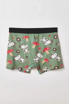 Urban Outfitters | 男士印花史努比平角内裤,商家Urban Outfitters,价格¥111