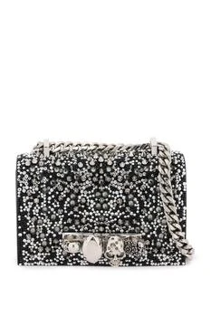 推荐Alexander mcqueen mini jewelled satchel bag商品