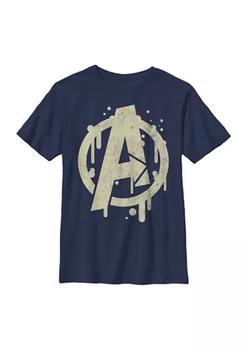 推荐Boys 4-7 Avengers Paint Drip Top商品