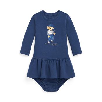 商品Ralph Lauren | Polo Bear Fleece Dress & Bloomer (Infant),商家Zappos,价格¥220图片