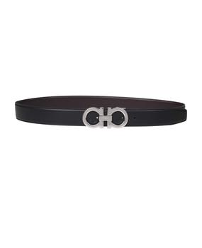 菲拉格慕皮带男, Salvatore Ferragamo | Belt In Black Calfskin商品图片 9.1折